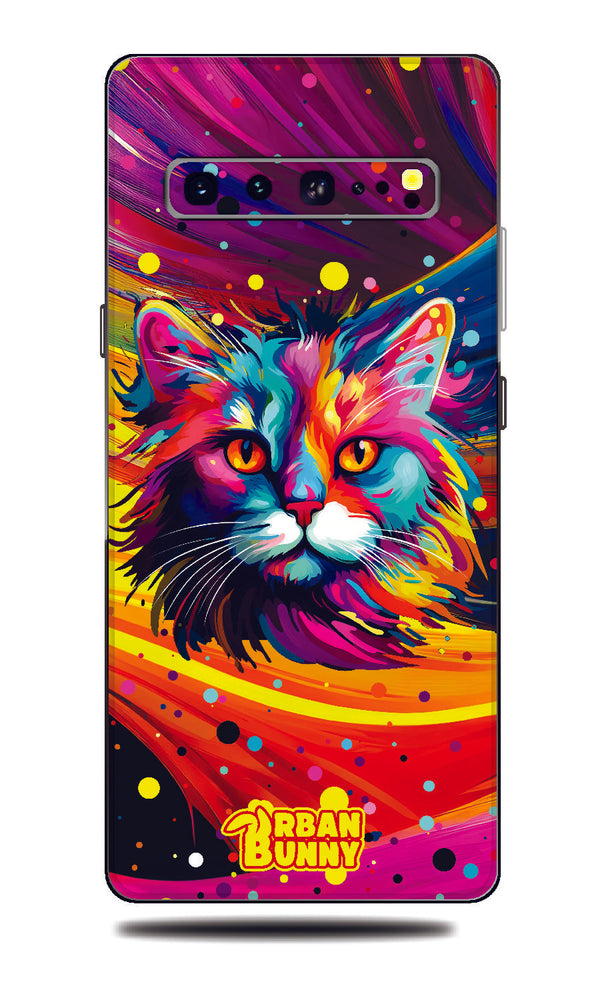 Samsung Galaxy S10 5G Cartoonist Cat