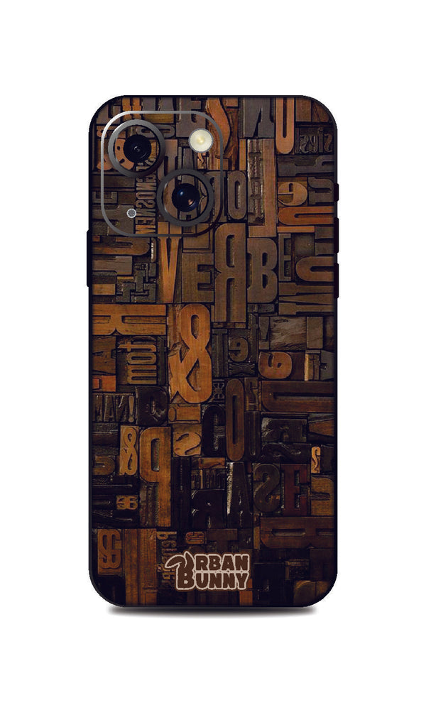 Iphone 13 Mini Wood Words